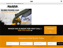 Tablet Screenshot of elgee.com
